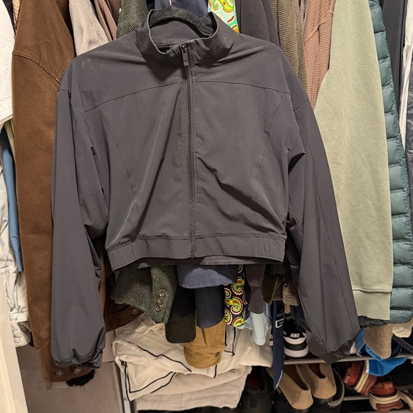 ALO Yoga Clubhouse Black Women's Jacket - Picture 4 of 6